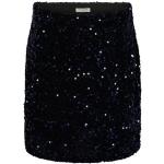 Dunkelblaue TCHIBO Damenröcke mit Pailletten aus Polyester Größe M 