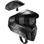 Paintball Vollschutzmaske Carbon GS-F Maske Single, schwarz