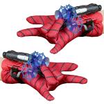 PAIQIU Spiderman Launcher Handschuhe, Super Hero Web Shooter für Kinder, Launcher Wrist Toy Cosplay Hero Requisiten, Spider-Man Dual Launcher Handschuh Lernspielzeug