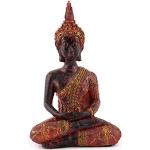 Goldene Asiatische Pajoma Buddha Figuren aus Kunststein 