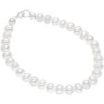 Nickelfreie Silberne Pakilia Nachhaltige Perlenarmbänder mit Echte Perle handgemacht für Damen 