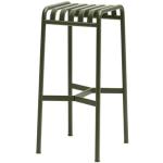 Reduzierte Olivgrüne Skandinavische Hay Rechteckige Barhocker & Barstühle aus Metall mit Armlehne Höhe 50-100cm, Tiefe 0-50cm 