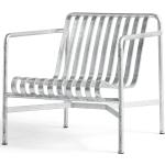 Palissade Lounge Chair Low verzinkt Outdoor Sessel niedrig Hay