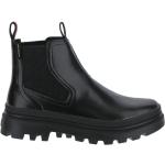 Reduzierte Schwarze Elegante Palladium Ankle Boots & Klassische Stiefeletten aus Leder für Damen Größe 37 
