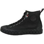Reduzierte Schwarze Casual Palladium High Top Sneaker & Sneaker Boots aus Nubukleder für Herren Größe 46 mit Absatzhöhe bis 3cm 