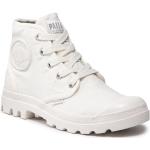 Weiße Palladium Pampa Hi Schuhe Größe 39 mit Absatzhöhe 5cm bis 7cm 