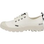 Reduzierte Weiße Palladium Oxford Low Sneaker aus Canvas atmungsaktiv für Herren Größe 41 für den für den Sommer 