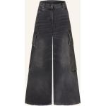 Reduzierte Schwarze Palm Angels Slim Fit Jeans aus Baumwolle für Damen Größe S 
