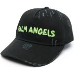 Palm Angels, Kappe mit bedrucktem Logo Black, Herren, Größe: ONE Size