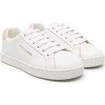 Weiße Low Sneaker aus Kalbsleder für Kinder Größe 34 