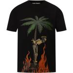 Reduzierte Schwarze Palm Angels Statement-Shirts aus Baumwolle für Herren 