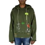 Reduzierte Grüne Palm Angels Herrensweatshirts aus Baumwolle mit Kapuze Größe M für den für den Herbst 