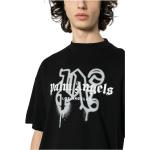 Schwarze Streetwear Palm Angels Los Angeles Angels T-Shirts für Herren Größe XL 