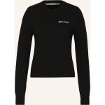 Reduzierte Schwarze Palm Angels Kaschmir-Pullover aus Wolle für Damen Größe S 