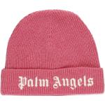 Reduzierte Pinke Palm Angels Damenbeanies Größe M für den für den Winter 