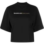 Reduzierte Schwarze Palm Angels T-Shirts für Damen Größe M 
