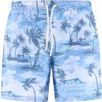 Reduzierte Blaue Palm Angels Damenbadeshorts & Damenboardshorts aus Polyester Größe M 