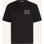Reduzierte Schwarze Palm Angels T-Shirts aus Baumwolle für Herren Übergrößen 