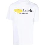 Reduzierte Weiße Palm Angels T-Shirts aus Baumwolle für Herren Größe M 