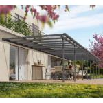 Anthrazitfarbene Canopia by Palram Terrassenüberdachungen & Anbaupavillons verzinkt aus Aluminium rostfrei 