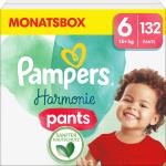 Pampers Harmonie Pants Gr.6 Junior 15+kg Monatsbox Windeln, 132 Stück