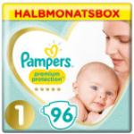 Pampers Premium Protection Gr. 1 Newborn Windeln, 96 Stück, Halbmonatsbox