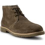 Panama Jack Herren Schuhe Desert-Boots, Veloursleder Lammfell, graubraun