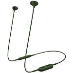 Panasonic In-Ear Kopfhörer Bluetooth RP-NJ310BE-G (6 h Akkulaufzeit, Quick-Charge, Sprachsteuerung, Kopfhörer wireless) grün