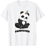 Pandicorn Einhorn Shirt süßer Panda Pandabär T-Shi