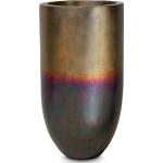 Silberne 50 cm fleur ami Runde Bodenvasen & Vasen für Pampasgras 50 cm aus Messing 