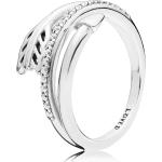 PANDORA Kreisförmiger Pfeil Ring aus Sterling-Silber mit Cubic Zirkonia aus der PANDORA Moments Kollektion, Größe: 52, 197830CZ-52 - Silber / 52
