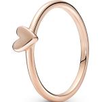 PANDORA ROSE Ring "Herz" 14k rosévergoldet 180092C00 56 - No Color / 56
