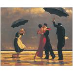 Paneel „The Singing Butler“ von Jack Vettriano, Kunstdruck
