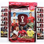 Panini Adrenalyn XL FIFA World Cup 2022 Qatar Trading Cards - Mega Starter + 10 x Booster + Disney Fußballfigur Bullyland