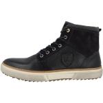 Reduzierte Blaue Casual Pantofola D´Oro High Top Sneaker & Sneaker Boots aus Veloursleder für Herren Größe 41 mit Absatzhöhe bis 3cm 