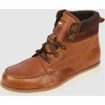 Braune Pantofola D´Oro Lederschuhe & Kunstlederschuhe mit Schnürsenkel aus Leder für Herren Größe 44 