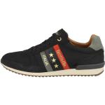 Reduzierte Schwarze Pantofola D´Oro Low Sneaker aus Glattleder für Herren Größe 44 