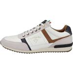 Reduzierte Weiße Pantofola D´Oro Low Sneaker aus Leder für Herren Größe 45 