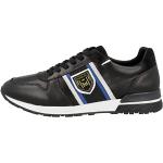 Reduzierte Schwarze Pantofola D´Oro Low Sneaker aus Glattleder für Herren Größe 43 