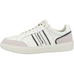 Reduzierte Weiße Pantofola D´Oro Low Sneaker aus Glattleder für Herren Größe 42 