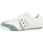 Reduzierte Weiße Casual Pantofola D´Oro Low Sneaker aus Veloursleder für Herren Größe 45 mit Absatzhöhe bis 3cm 