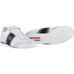 Weiße Pantofola D´Oro Low Sneaker aus Mesh mit herausnehmbarem Fußbett für Herren Größe 45 