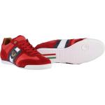Rote Pantofola D´Oro Low Sneaker aus Leder für Herren Größe 45 