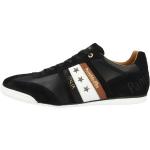 Reduzierte Schwarze Casual Pantofola D´Oro Low Sneaker aus Veloursleder für Herren Größe 50 mit Absatzhöhe bis 3cm 