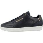 Reduzierte Blaue Casual Pantofola D´Oro Low Sneaker aus Glattleder für Herren Größe 47 mit Absatzhöhe bis 3cm 