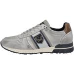 Reduzierte Graue Casual Pantofola D´Oro Low Sneaker aus Nubukleder für Herren Größe 45 
