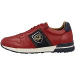 Reduzierte Rote Casual Pantofola D´Oro Low Sneaker aus Nubukleder für Herren Größe 46 