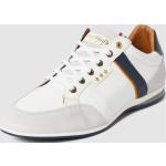 Weiße Unifarbene Pantofola D´Oro Lederschuhe & Kunstlederschuhe mit Schnürsenkel aus Leder für Herren Größe 46 