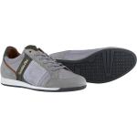 Graue Elegante Pantofola D´Oro Low Sneaker aus Leder rutschfest für Herren Größe 46 