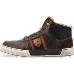 Dunkelbraune Pantofola D´Oro High Top Sneaker & Sneaker Boots aus Leder für Herren Größe 46 
